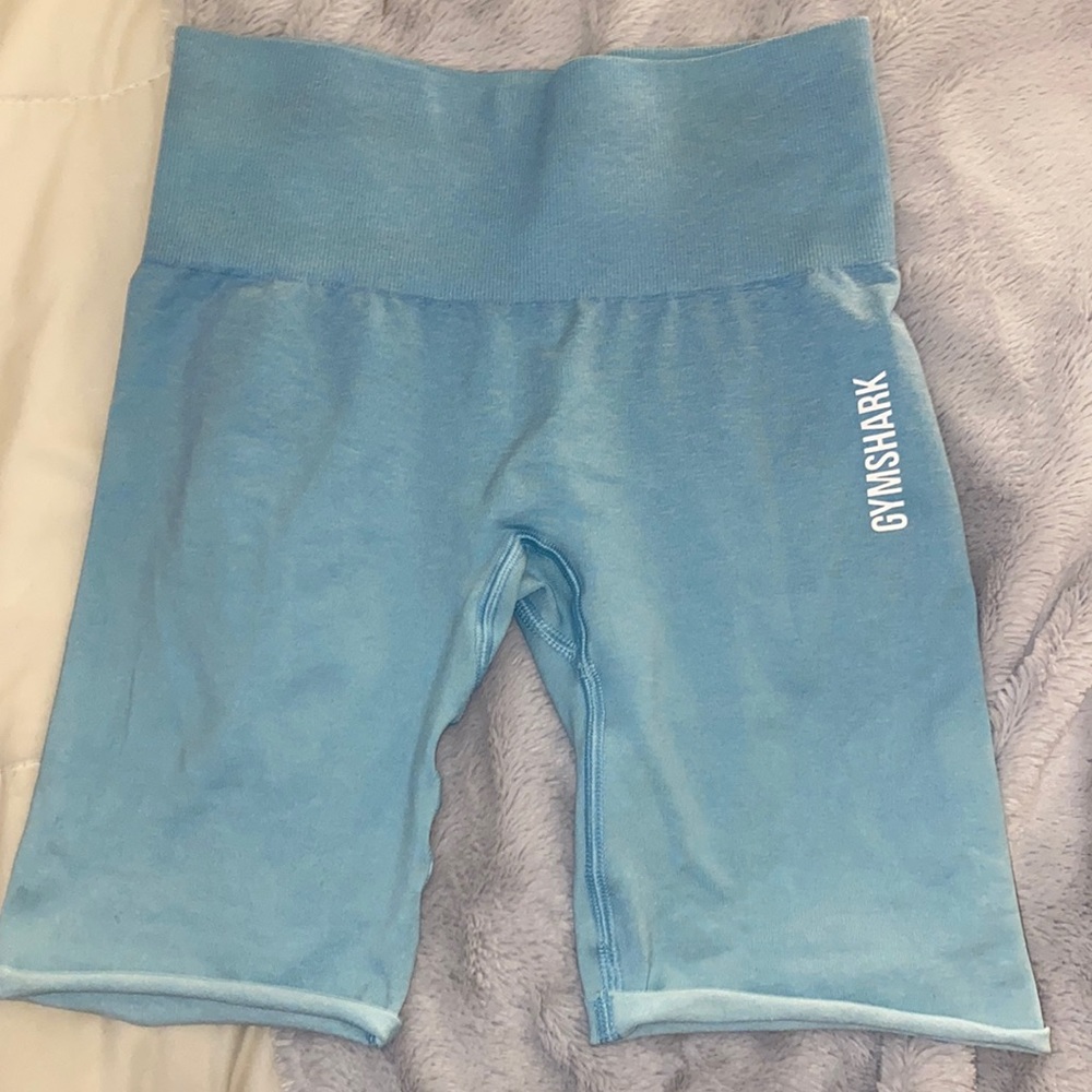 Gymshark ombré blue shorts